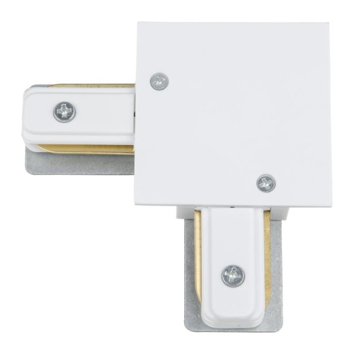 Соединитель UBX-Q123 R21 WHITE 1 POLYBAG для шинопроводов типа R, L-образный Однофазный Белый | код UL-00007381 | Uniel