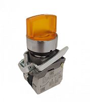 Переключатель Briswik КПЕ 1111 -РЛС 24В желтый IP40 УХЛ3 10А 1но+1нз | код aD-XB-0Ai-3421 | Briswik