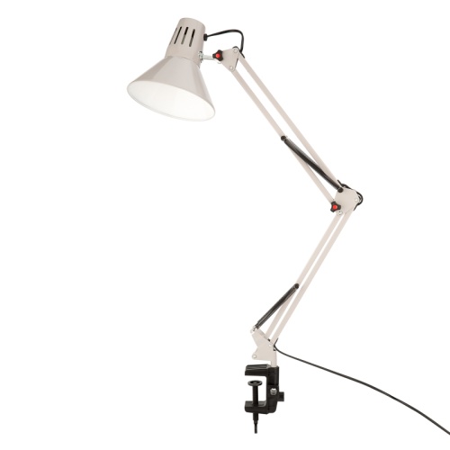 Светильник настольный REXANT Акцент на металлической стойке с винтовым зажимом, с цоколем Е27, 60 Вт, цвет лунный свет | код 603-1009 | REXANT Светильник настольный REXANT Акцент на металлической стойке с винтовым зажимом, с цоколем Е27, 60 Вт, цвет лунный свет | код 603-1009 | REXANT