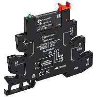RM1.81.0.230.16 Интерфейсный модуль твердотельного реле (~/= 230В AC/DC) выходная цепь 1НО 4А, 3-57В DC винтовые зажимы | код RM181023016| РЕЛЕОН