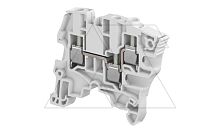 Клемма ZS6-3S-BL/6 винтовой зажим, 3 контакта, 32А, 800В, синий | код 50602100 | Entrelec