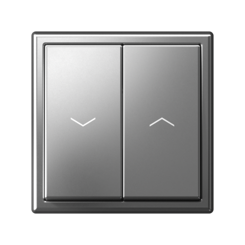 Выключатель для жалюзи 2-кл. ArtGallery 2х (сх. 4) 10А быстрозажим. клем. механизм сталь SE GAL000919S фото 3 Выключатель для жалюзи 2-кл. ArtGallery 2х (сх. 4) 10А быстрозажим. клем. механизм сталь SE GAL000919S фото 3