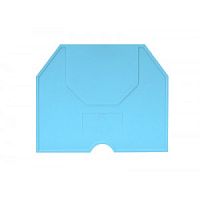 Разделительная пластина, для клемм WKN 16..., цвет: синий | код 07.311.7755.6 | Wieland