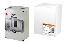 Бокс КМПнИ-8, с индикатором, блокировкой, герметичными вводами, 200х200х110 мм, IP66, TDM | код SQ0908-0202 | TDM