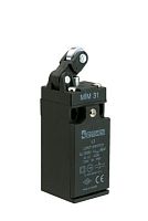 Выключатель концевой быстрого переключения угловой 1-но направленный с пластмассовой консолью с упором и пластмассовым роликом Ф14мм (1НО+1НЗ), L3K13MIM311 | код L3K13MIM311 | EMAS