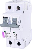 Автоматический выключатель ETIMAT 6 2p D 2A (6kA) | код 002163508 | ETI