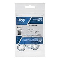 Шайба DIN125 М14 плоская оцинкованная (8 шт) | код 112259 | Tech-KREP