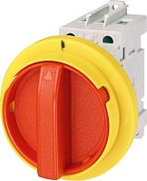 Разъединитель нагрузки (желто-красный) LAS 32D/Y-R 3р 1-0 32A | код 004661207 | ETI