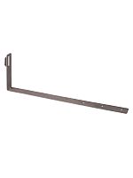 Держатель угл. под черепицу для прута ?6-10 мм, с пов. 90°, стал.крюк, осн.415 мм, гор. цинк. TDM | код SQ2402-3091 | TDM