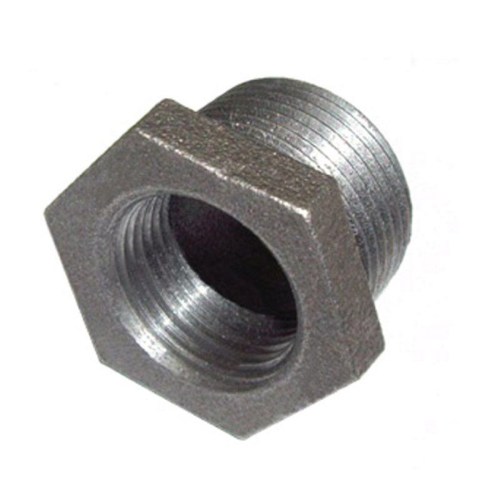 Футорка чугунная Ду40-32 штуцер-муфта, оцинкованная | код 215100626 | ГОСТ