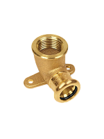 Водорозетка бронза пресс 22 х 3/4' ВР для медных труб (184722234) | код RG008TFBNJJMM1 | Sanha