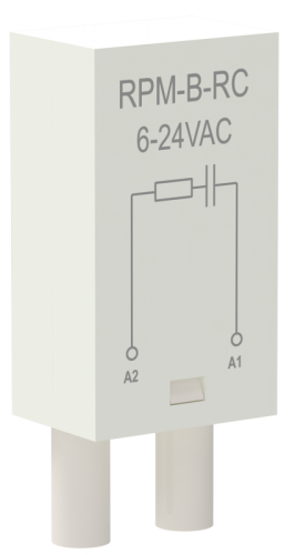 Модуль защиты для реле RC-цепь 6-24В AC ONI | код RPM-B-RC-AC6-24V | ONI Модуль защиты для реле RC-цепь 6-24В AC ONI | код RPM-B-RC-AC6-24V | ONI