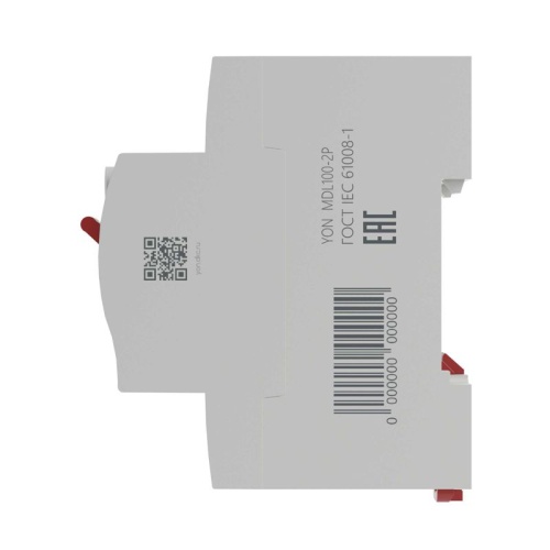 Устройство защитного отключения УЗО YON MDL100 2P 63А 300мА тип A DKC MDL100-2P4-63-A фото 4
