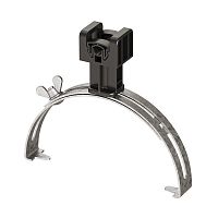 Держатель проволоки d8мм коньковый с пласт. зажимом | код ND2204 | DKC