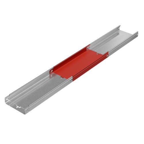 Лоток листовой неперфорированный 200х50 L3000 сталь 0.8мм "БЫСТРЫЙ МОНТАЖ ПЛЮС" LNplus50-200-0.8-3000 оцинк. КМ PL0310 фото 3