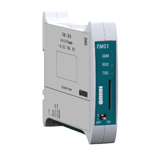 GSM/GPRS модем ПМ01-24.АВ | код 39432 | ОВЕН