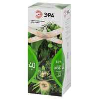 Фитолампа для растений светодиодная GREEN LINE ФИТО-40W-PFR-E27-GR 4-х лепестковая полного спектра 40 Вт Е27 | код Б0064531 | ЭРА