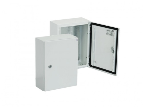 Металлический шкаф GT 40-40-25 IP65 (1зам.,В400xШ400xГ250) | код 001102110 | ETI