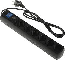 Сетевой фильтр Most HV6 2м (6 розеток) черный (коробка) | код 734120 | MOST