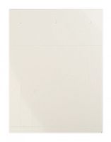 Табличка полужесткая 107x15мм. Установка в держатель. Для маркировки модульного оборудования. ПВХ-0,5. Белая | код TAS10715W | DKC