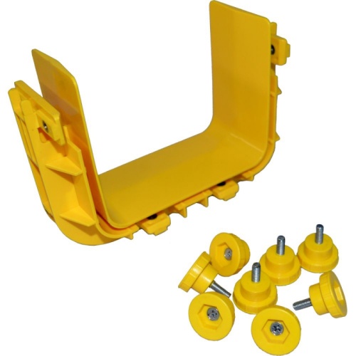 Соединитель оптического лотка 120 мм, желтый | код LAN-OT120-CN | LANMASTER Соединитель оптического лотка 120 мм, желтый | код LAN-OT120-CN | LANMASTER