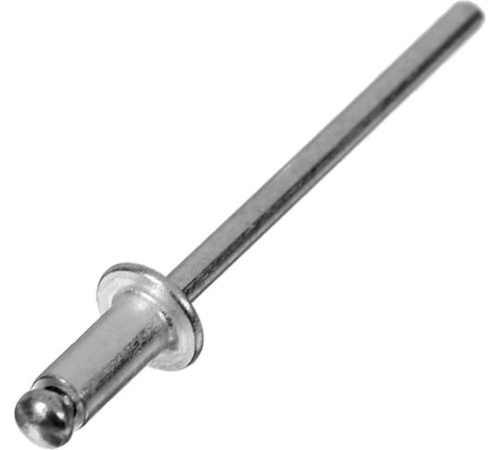 Заклепка вытяжная 4.8х12 алюминий/углеродистая сталь | код rivet-4.8х12 | Крепдил Заклепка вытяжная 4.8х12 алюминий/углеродистая сталь | код rivet-4.8х12 | Крепдил