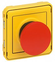 Кнопка экстренного отключения - Программа Plexo - красный/желтый | код 069547 | Legrand