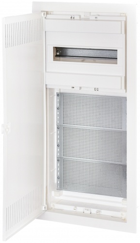 Щит металлопластик. ECG 56 COMBO3/1-I (12+2мод, 1ряд., 3м.п., перф.метал.двер.) | код 001100221 | ETI