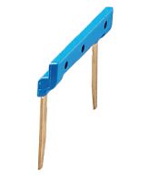 2-полюсный шинный соединитель, синий 27,5 мм | код 094521 | FINDER