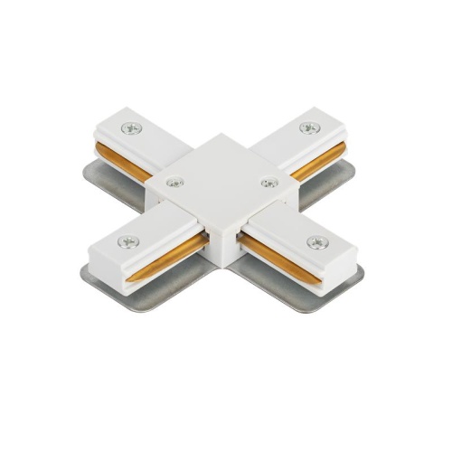 Коннектор X-образный XRB-WH для шинопровода RB бел. IN HOME 4690612060675 Коннектор X-образный XRB-WH для шинопровода RB бел. IN HOME 4690612060675