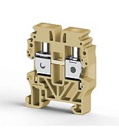 304 430, Миниклеммник винтовой 4 мм.кв. (бежевый), MVK4 | код 0.0.0.3.04430 | KLEMSAN