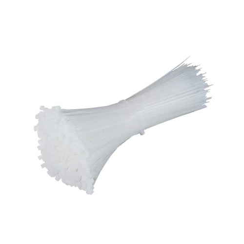 Стяжка кабельная (Хомут) 7,6x300-100WH PA6.6 белая (100 шт/уп) Jazzway | код 5054189 | JazzWay