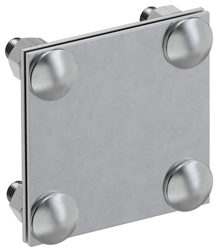 Заж. крес. пол.-пол. 40мм оц. сталь HDZ IEK | код ZCC63-14-1-40 | IEK