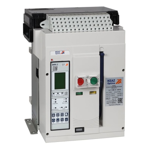 Выключатель автоматический OptiMat A-1250-S1-3P-50-F-MR8.2-B-C2200-M2-P04-S2-06 | код 366301 | КЭАЗ