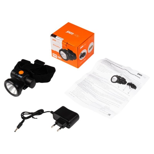 Фонарь налобный 3Вт 130Лм ABS-пластик нейлон 2 режима работы 4 часа работы в ярком режиме заряд адаптер 220В в комплекте IP54 | код 5024571 | JazzWay фото 2 Фонарь налобный 3Вт 130Лм ABS-пластик нейлон 2 режима работы 4 часа работы в ярком режиме заряд адаптер 220В в комплекте IP54 | код 5024571 | JazzWay фото 2