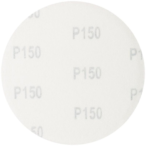 Круги шлифовальные сплошные (липучка), алюминий-оксидные, 125 мм, 5 шт Р 150 | код 39777 | FIT