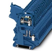 Клеммы для установки предохранителей UT 4-HESILED 24 (5X20) BU | код 3046537 | PHOENIX CONTACT