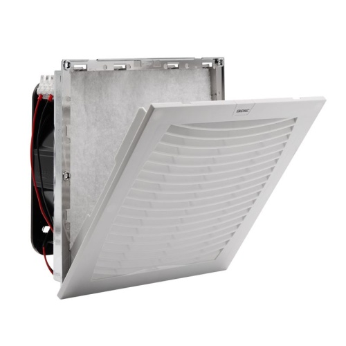 Вентилятор с фильтром ЭМС 480 м3/ч, 48В DC, 255х255 мм, IP54 | код R5MCV25048 | DKC фото 3