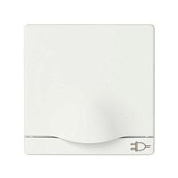 Накладка с крышкой на 75432-, 75464-39, S82,82N, белый | код 82090-30 | Simon