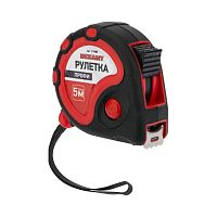 Рулетка измерительная "Профи" прорезин. корпус 5мх19мм | Код. 12-9005 | Rexant