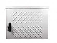 Шкаф всепогодный настенный 6U (Ш600 ? Г300), комплектация Т1 с контроллером MC1 и датчиками | код ШТВ-Н-6.6.3-4ААА-Т1-МС1 | ЦМО