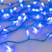 Гирлянда светодиодная декоративная ARD-STRING-CLASSIC-10000-BLUE-100LED-MILK-STD Blue (230V, 7W) (ARDCL, IP65) | код 31198 | Arlight
