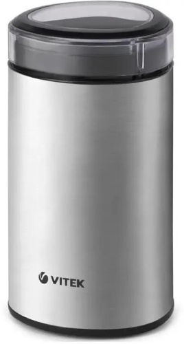 Кофемолка Vitek Starlight VT-8365 200Вт сист.помол.:ротац.нож вместим.:180гр стальной | код 2036096 | VITEK Кофемолка Vitek Starlight VT-8365 200Вт сист.помол.:ротац.нож вместим.:180гр стальной | код 2036096 | VITEK