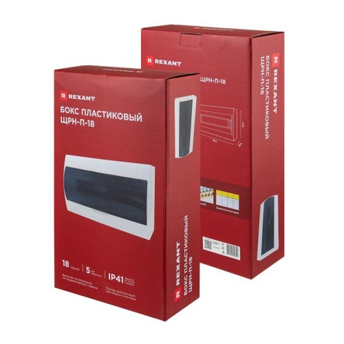 Бокс ЩРН-П-18 IP41 пластик. бел. Rexant 11-0318 фото 7 Бокс ЩРН-П-18 IP41 пластик. бел. Rexant 11-0318 фото 7