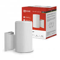 Светильник уличный односторонний НБУ LINE-1хA60-WH алюм под 1хA60 E27 белый IP65 IN HOME | код 4690612045047 | IN HOME