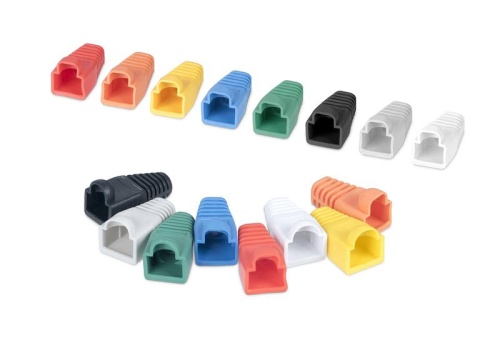 Cabeus CAP-BK Изолирующий колпачок для разъемов RJ-45, черный, d-6.1 мм | код 7439c | Cabeus