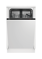 Посудомоечная машина встраив. Beko BDIS1W961 узкая белый | код 2054840 | BEKO