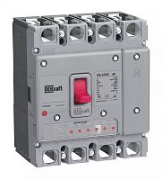 Силовой авт. выкл. с электрон. расц. 4P 100А 50кА ВА-333E | код 22496DEK | DEKraft