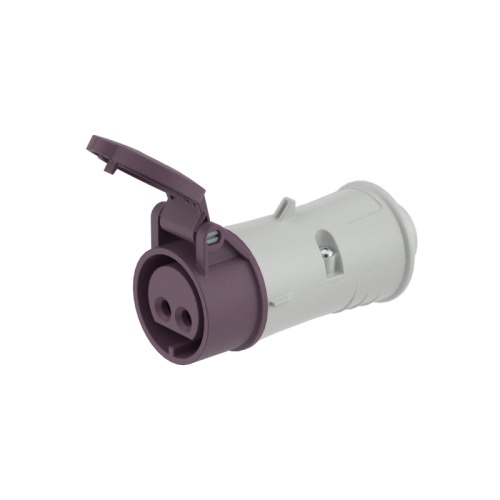 Розетка кабельная CS IP44 32A 2P 25В | код CS024-032-02 | DKC