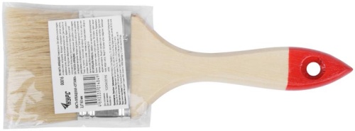 Кисть флейцевая ''Оптима'', натур. cветлая щетина, деревянная ручка 2.5'' (63 мм) | код 816 | FIT фото 3 Кисть флейцевая ''Оптима'', натур. cветлая щетина, деревянная ручка 2.5'' (63 мм) | код 816 | FIT фото 3